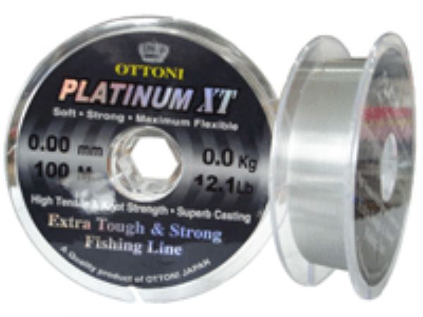 Linha Nylon Platinum XT 0,40mm 100 metros - Ottoni