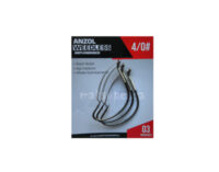 Anzol Weedless 4/0 anti enrrosco - Albatroz