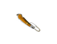 Isca Artificial Colher M 9cm Dourado- Kv