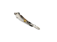 Isca Artificial Colher M 9cm Prata - Kv