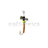 Isca Artificial Micro Spinner Lambari Laranja - Deconto