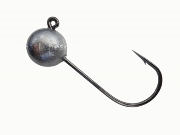 Jig Head 8g Anzol 2/0 Preto - TNT