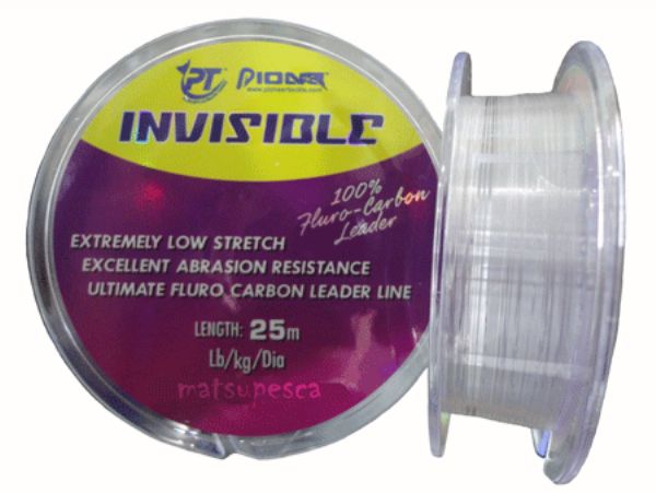 Linha Fluorocarbon 0,17mm 25 metros - Pioneer
